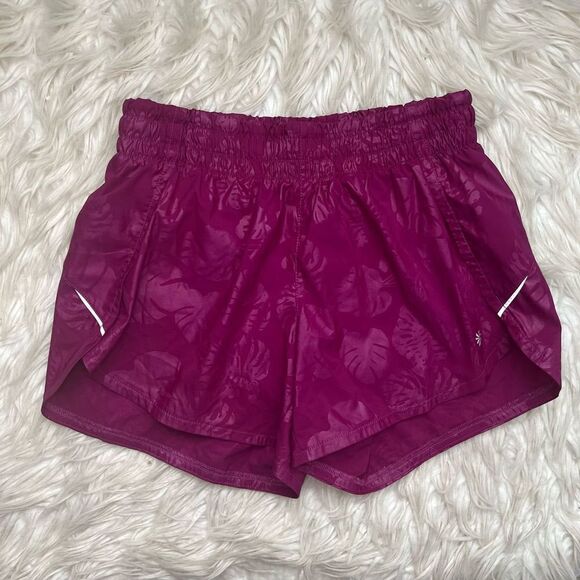 Athleta Print Racer Run Shorts - Picture 2 of 7